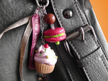 Cup cake bijoux de sac