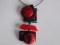 Collier Nouchka rouge et noir